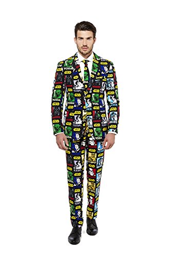 Opposuits Official STAR WARSTM Suit - Strong Force Costume Comes With Pants, Jacket and Tie, Strong ForceTM, 48 im Sale