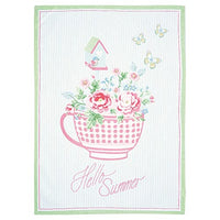 Thumbnail for Greengate COTTEAPPASU0112 Alma tea towel Summer White 70 x 50 cm on sale