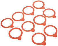 Thumbnail for kela Einkochringe aus hochwertigen Naturkautschuk - passend für kela Gläser mit 60 mm Durchmesser - 10 Stück 222271018 Rot im Sale