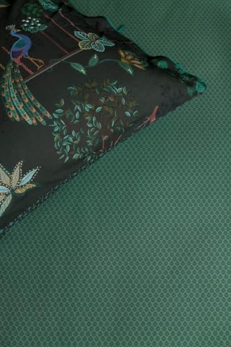 Pip Studio Spannbettlaken Thousand Leaves Grün 160x200 im Sale
