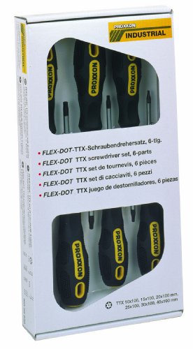 PROXXON 22640 Satz FLEX-DOT Torx Schraubendreher TX/TTX 6 teilig im Sale