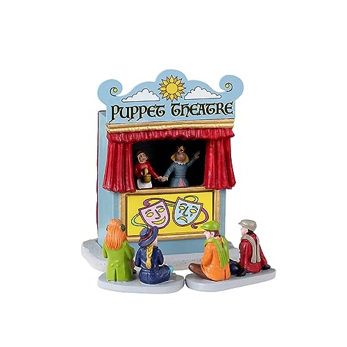 Lemax 33619 Caddington Dorf Accessoir: Puppentheater 3-teilig