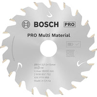 Thumbnail for Bosch 1x PRO Multi Material circular saw blade for cordless hand-held circular saws (for aluminum, plastic, Ø mm, Professional accessory hand-held circular saw) on sale