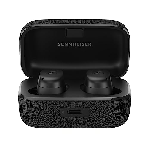 Sennheiser MOMENTUM True Wireless 3 — Bluetooth in-ear headphones for music and calls with adaptive noise cancellation and 28 hours of battery life, black on sale