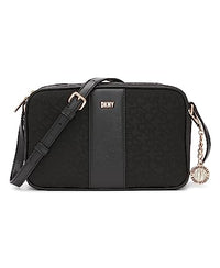 Thumbnail for DKNY Women's Bryant Camera Bag Crossbody, Black Logo/Black on sale