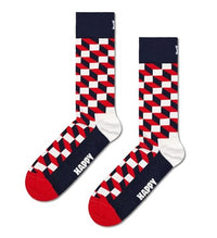 Thumbnail for Happy Socks Unisex Filled Optic Socken, Multi, im Sale