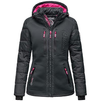 Thumbnail for Geographical Norway Women's Winter Jacket Beachwood Darkgrey on Sale