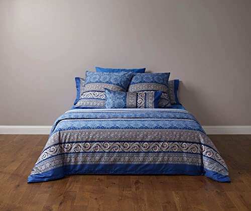 Bassetti bed linen, cotton, BLUE, 135x200, 2 (1 x duvet cover, 1 x pillowcase) on sale