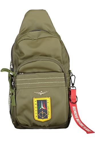 Borsello Monospalla Tozzo Frecce | Aeronautica Militare | AM342-Verde im Sale