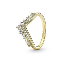 Thumbnail for PANDORA SHINE Ring Timeless Prinzessinnen Wünsche 14k gelbvergoldet, Zirkonia 167736C01 54 im Sale