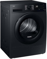 Thumbnail for Samsung heat pump dryer, 8 kg, EEK: A+++, tumble dryer with WiFi SmartThings app, hygiene program, Air Refresh, anti-crease function, black, DV8ECGC2B0ABEG