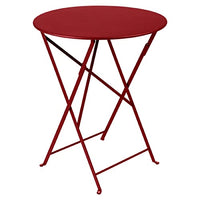 Thumbnail for Fermob runder Stehtisch in der Farbe Chili-Rot, aus der Kollektion Bistro mit einem Durchmesser von 60 cm, 024543 im Sale