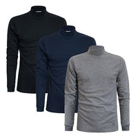 Thumbnail for Sergio Tacchini Men's Turtleneck Sweater Warm Cotton, 2-Pack Multicolored (Blue, Black) on Sale