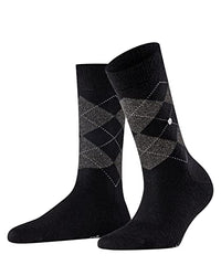 Thumbnail for Burlington Damen Socken Marylebone Lurex W SO Wolle gemustert 1 Paar, Schwarz (Black 3003), 36-41 im Sale