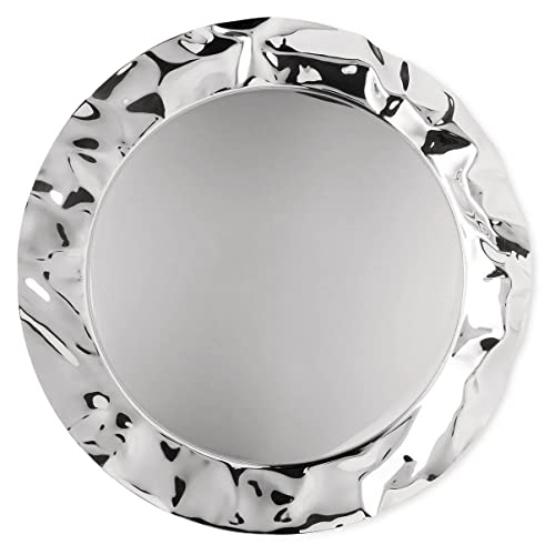 Alessi 90039 Round Tray, stainless steel, silver, 7 x 44.5 x 14.5 cm, units, 1.0 on sale