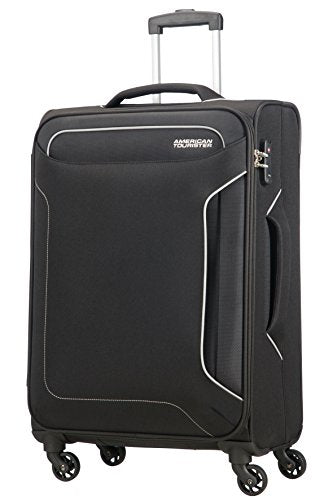 American Tourister Holiday Heat Spinner, 3.2 kilograms suitcase, 67 cm, 66 liters, Black on sale
