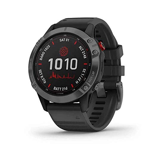 Garmin Smartwatch Fenix 6 Pro Solar schwarz (200) 000, 010-02410-15 im Sale