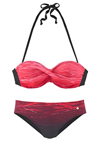 Lascana Damen Bügel-Bandeau-Bikini im Sale