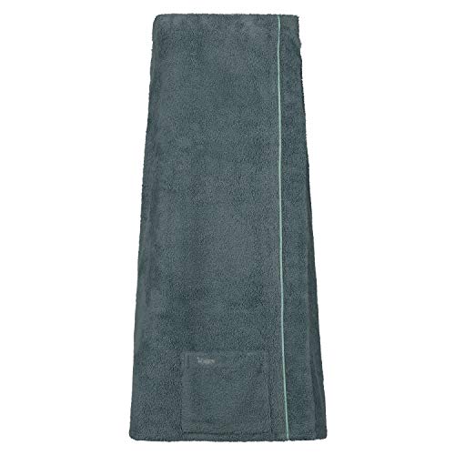 Vossen Saunakilts Damen Livina Cadet Blue - 7510 80x140 cm im Sale