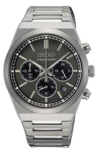Thumbnail for Seiko Herren Analog Quarz Uhr mit Edelstahl Armband SSB455P1 im Sale