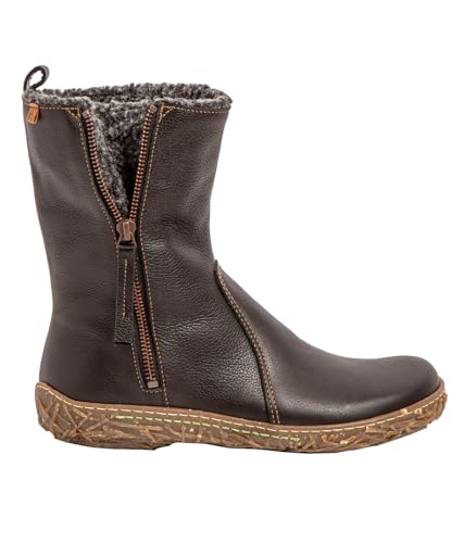 El Naturalista Damen Ankle Boots Yggdrasil, Frauen Stiefeletten,flach,Stiefel,Bootee,Booties,halbstiefel,Kurzstiefel,Brown,40 im Sale