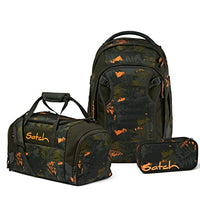 Thumbnail for satch Match School Backpack Set 3-piece including pencil case and sports bag (Jurassic Jungle) on sale