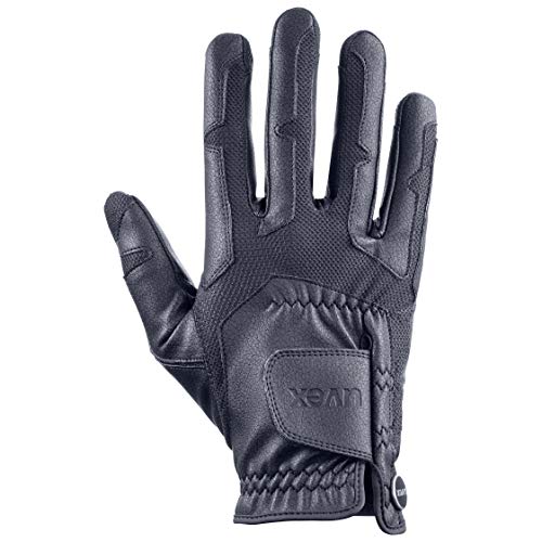 uvex ventraxion - Flexible riding gloves for men and women - durable - optimal ventilation - Black - 7-8 on sale