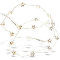 Thumbnail for Loberon Lichterkette Stars, mit LED-Sternen, warmweiß, Weihnachtsbeleuchtung, Weihnachtsdekoration, Weihnachten, Eisendraht, Kunststoff, Silber im Sale