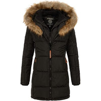 Thumbnail for Geographical Norway women's winter jacket with UD Beanie Cora Black on sale