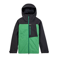 Thumbnail for Burton Herren Lodgepole Snowboardjacke, True Black/Clover Green, EU im Sale