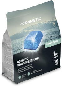 Thumbnail for Dometic, Power Care toilet tabs in blue, 16 per can