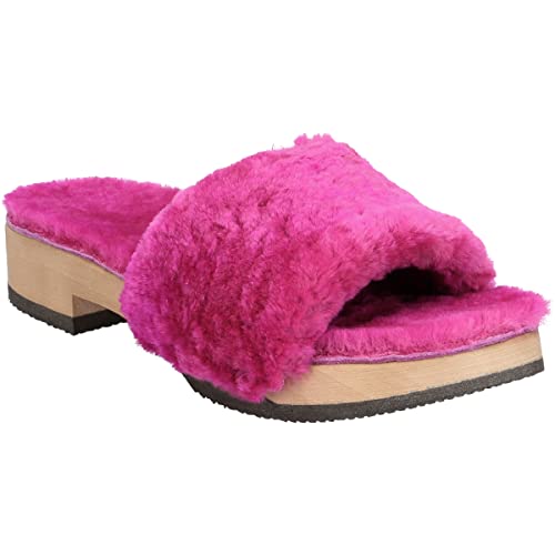 Softclox slippers Beate, textile, red, women on sale