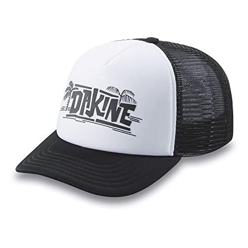 Dakine Men's LO Tide Graphic Trucker Cap, Black Palm, One Size on Sale