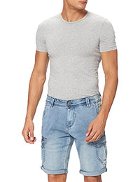 Thumbnail for Timezone Herren Slim StanleyTZ Jeans-Shorts, Antique Blue Wash (3636), 29 im Sale
