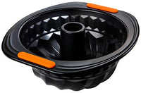 Thumbnail for Le Creuset Antihaft Springform, Rund, Ø 26 cm, Sauerteigbeständig, Aus Karbonstahl gefertigt, Anthrazit/Orange, 94101800000000 im Sale