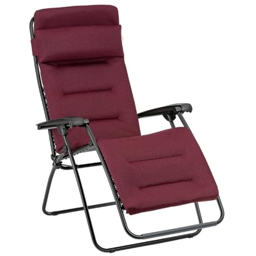 Lafuma Rsx Clip Aircomfort® Gepolsterter Relax Sessel Schwerelosigkeit, Bordeauxrot