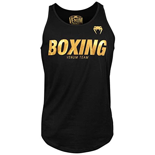 Venum, Boxing VT Tank Top, Herren, M, Schwarz/Gold im Sale