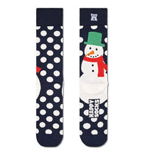Thumbnail for Happy Socks Unisex Jumbo Snowman Crew Socken, Navy, S-M im Sale