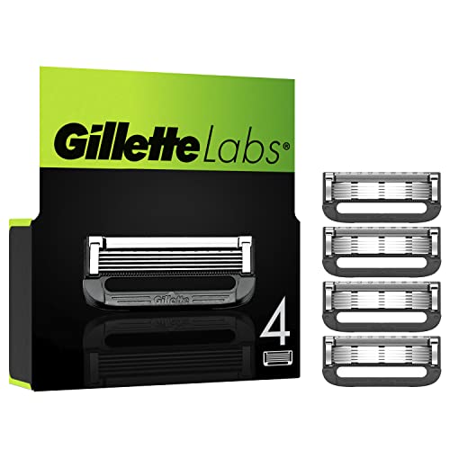 Gillette Labs Ersatzklingen, Kompatibel Mit GilletteLabs Rasierer Mit Reinigungs-Element Und Gillette Heated Razor, 9 Ersatzklingen im Sale