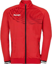 Thumbnail for Kempa Herren Wave 26 Poly Boys' Sports Football Training Sweatshirt Sweatjacke, Rot (Red/Chilli Red), im Sale