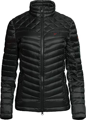 Yeti Alusia Women's Microchamber Down Jacket with Stand-Up Collar, Color: Black, on Sale