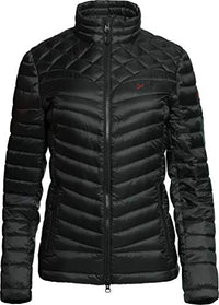 Thumbnail for Yeti Alusia Women's Microchamber Down Jacket with Stand-Up Collar, Color: Black, on Sale
