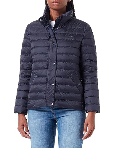 GANT Damen Light DOWN Jacket Jacke, Evening Blue, Standard im Sale