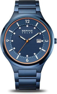 Thumbnail for BERING Men's Analog Solar Watch with Stainless Steel Bracelet 14442-797 on Sale