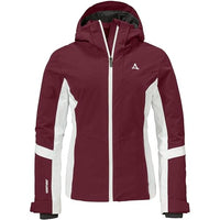 Thumbnail for Schöffel Damen Ski Jacket Kanzelwand L, komfortable Skijacke mit 4-Wege-Stretch, wasserdichte und atmungsaktive Outdoorjacke mit Skiticket-Tasche, dark burgundy, 42 im Sale