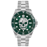 Thumbnail for Philipp Plein Herren Analog Quarz Uhr mit Silikon Armband PWOAA0222 im Sale