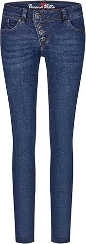 Thumbnail for Buena Vista Damen Jeans Malibu Cross darkblue (83), im Sale