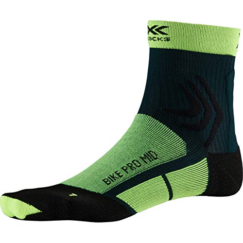 X-Socks Unisex Bike Pro Mid Socke, Y005 Phyton Yellow, EU im Sale