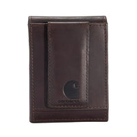 Thumbnail for Carhartt Herren Durable Oil Tan Leather Wallets, Available in Multiple Styles Reisebrieftaschen, Dunkelbraun, Einheitsgröße im Sale