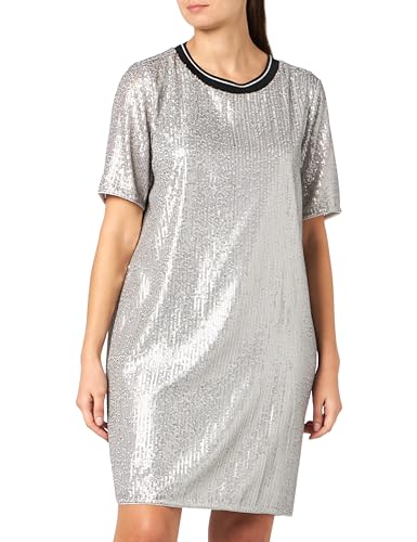 comma chiffon dress with sequins on sale